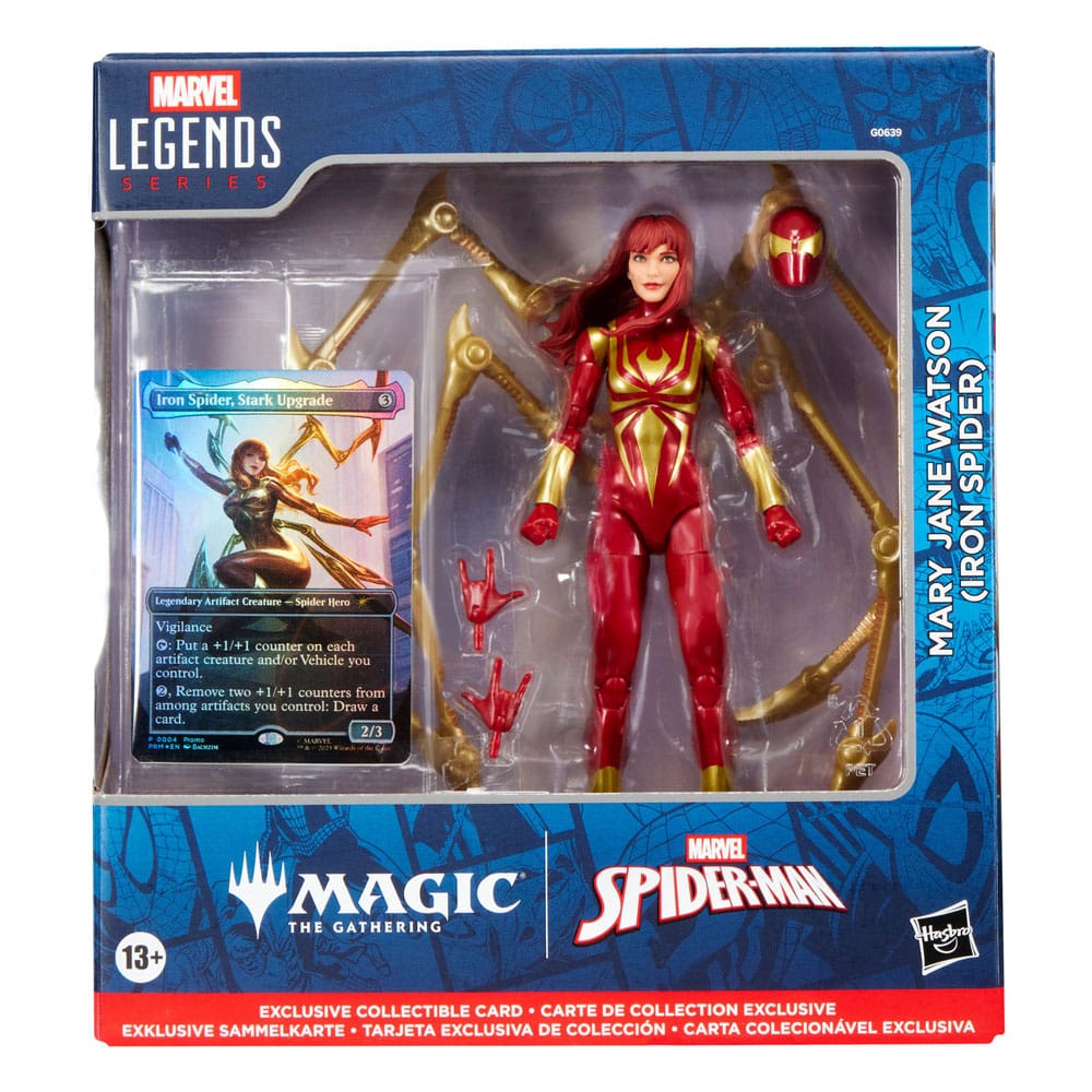Marvel Legends Magic: The Gathering figurine Mary Jane Watson (Iron Spider) (avec carte premium exclusive) 15 cm - Toys Legacy Collection
