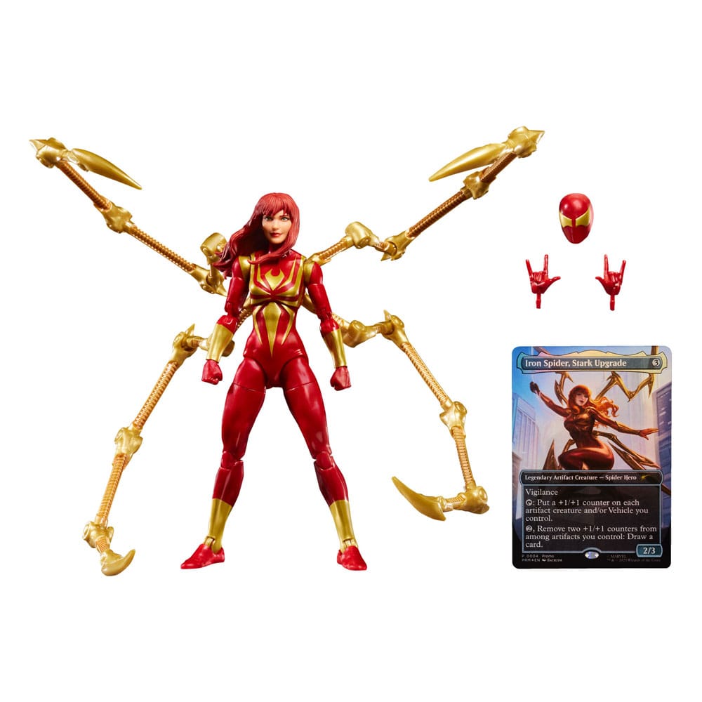 Marvel Legends Magic: The Gathering figurine Mary Jane Watson (Iron Spider) (avec carte premium exclusive) 15 cm - Toys Legacy Collection