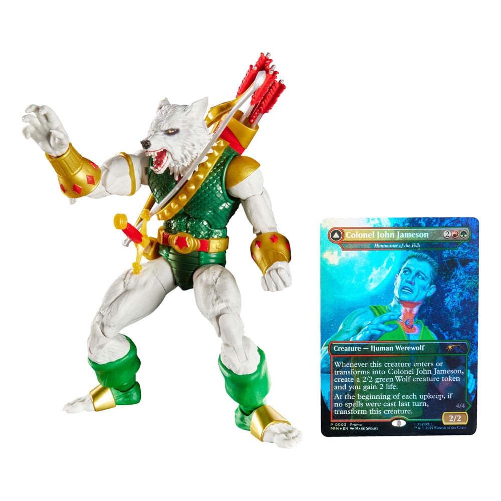 Marvel Legends Magic: The Gathering figurine Man-Wolf (avec carte premium exclusive) 15 cm - Toys Legacy Collection