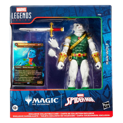 Marvel Legends Magic: The Gathering figurine Man-Wolf (avec carte premium exclusive) 15 cm - Toys Legacy Collection