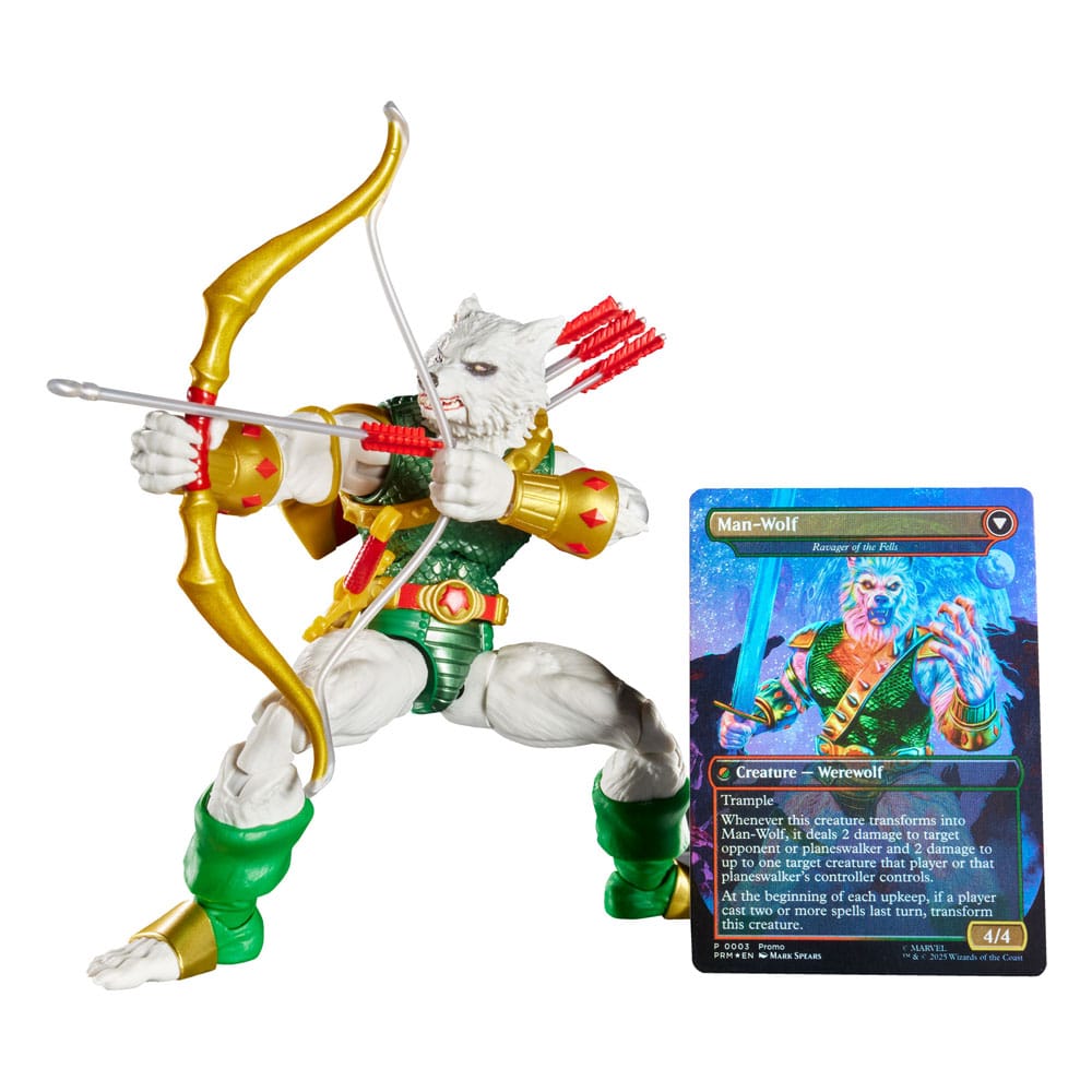 Marvel Legends Magic: The Gathering figurine Man-Wolf (avec carte premium exclusive) 15 cm - Toys Legacy Collection