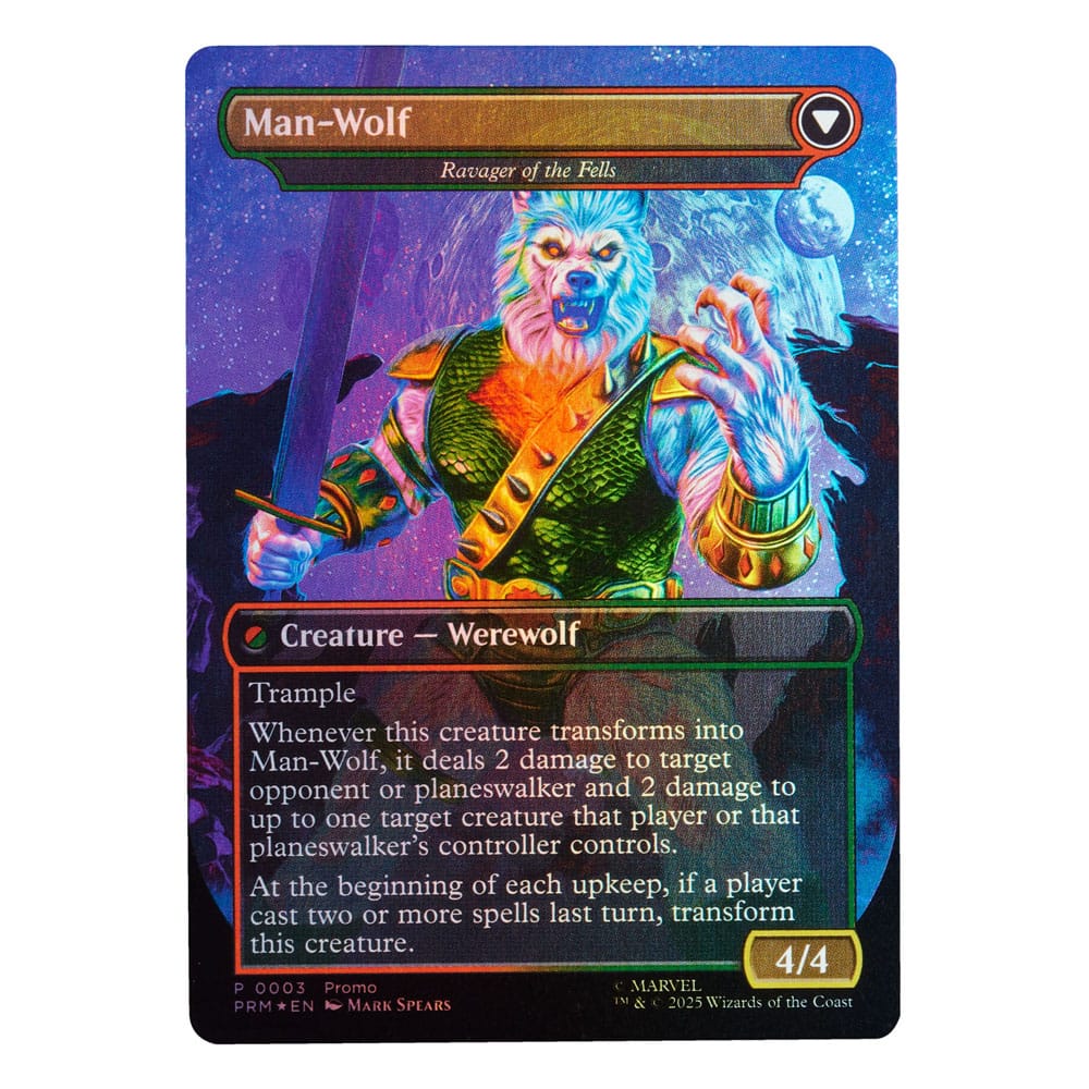 Marvel Legends Magic: The Gathering figurine Man-Wolf (avec carte premium exclusive) 15 cm - Toys Legacy Collection