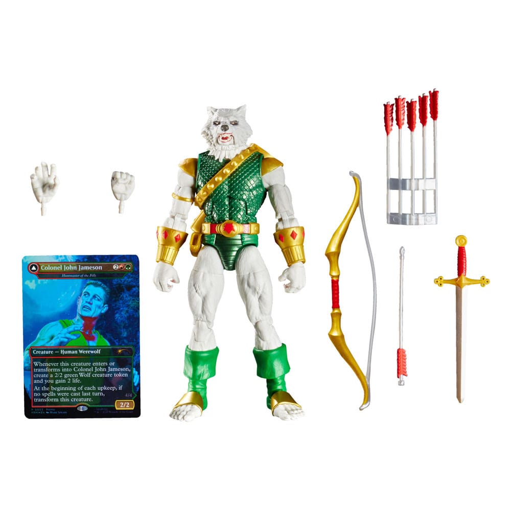 Marvel Legends Magic: The Gathering figurine Man-Wolf (avec carte premium exclusive) 15 cm - Toys Legacy Collection