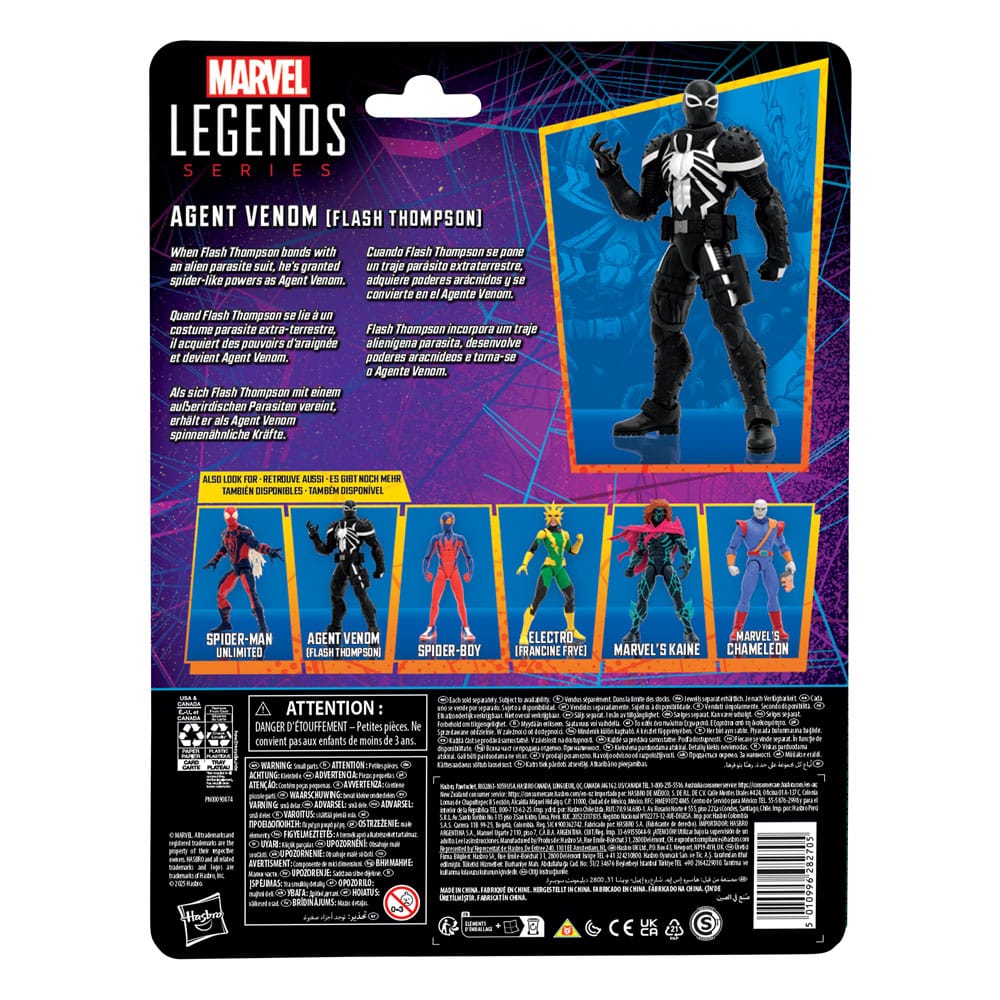 Spider-Man Marvel Legends Retro figurine Agent Venom (Flash Thompson) 15 cm