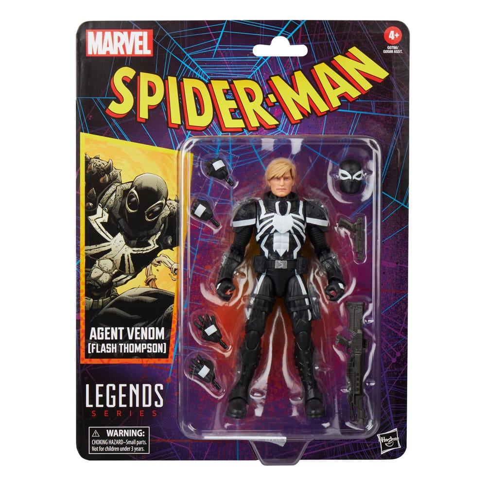 Spider-Man Marvel Legends Retro figurine Agent Venom (Flash Thompson) 15 cm
