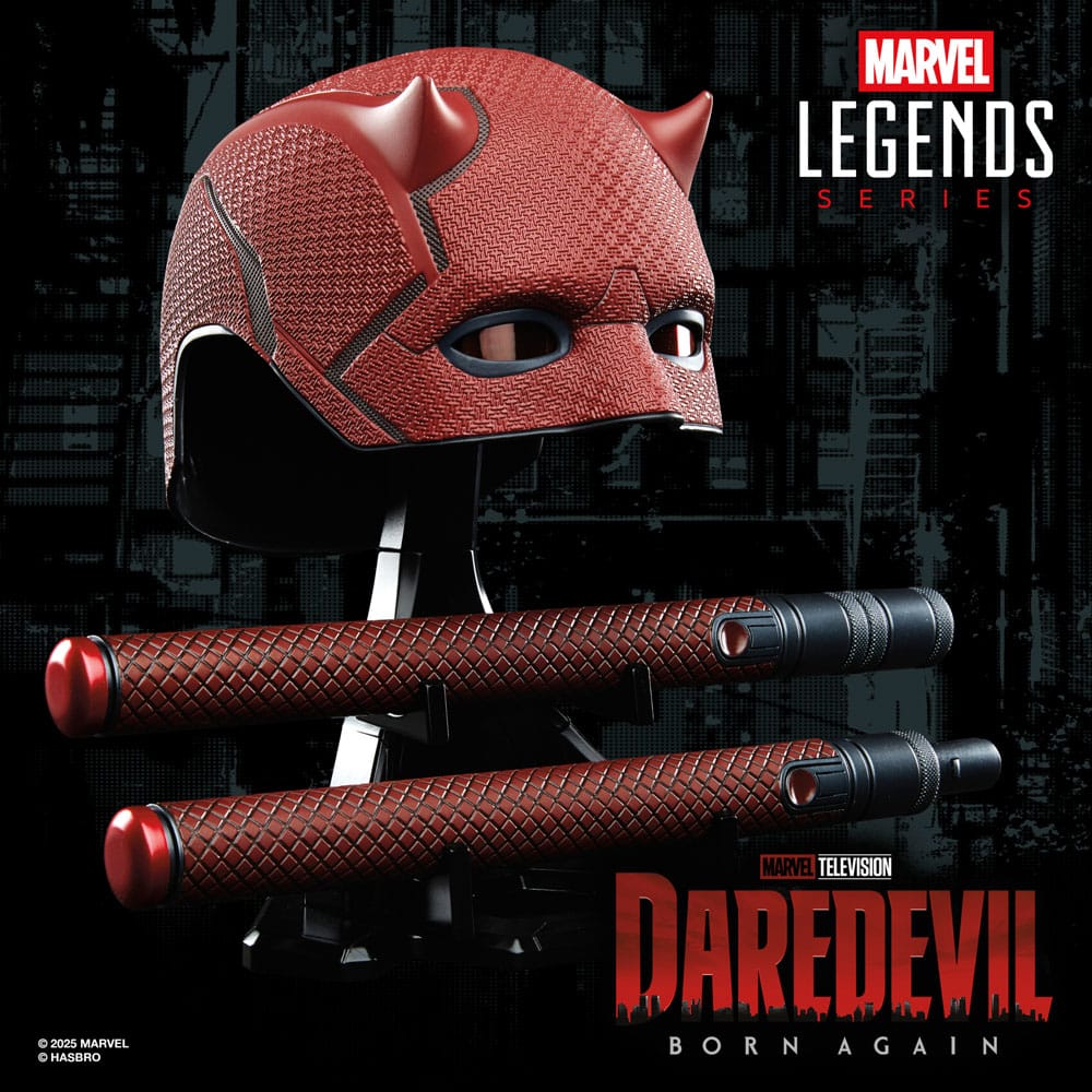 Daredevil: Born Again matraque et masque de Cosplay Premium - Toys Legacy Collection