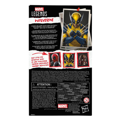 Deadpool & Wolverine Marvel Legends figurine Wolverine 15 cm - Réédition - Toys Legacy Collection