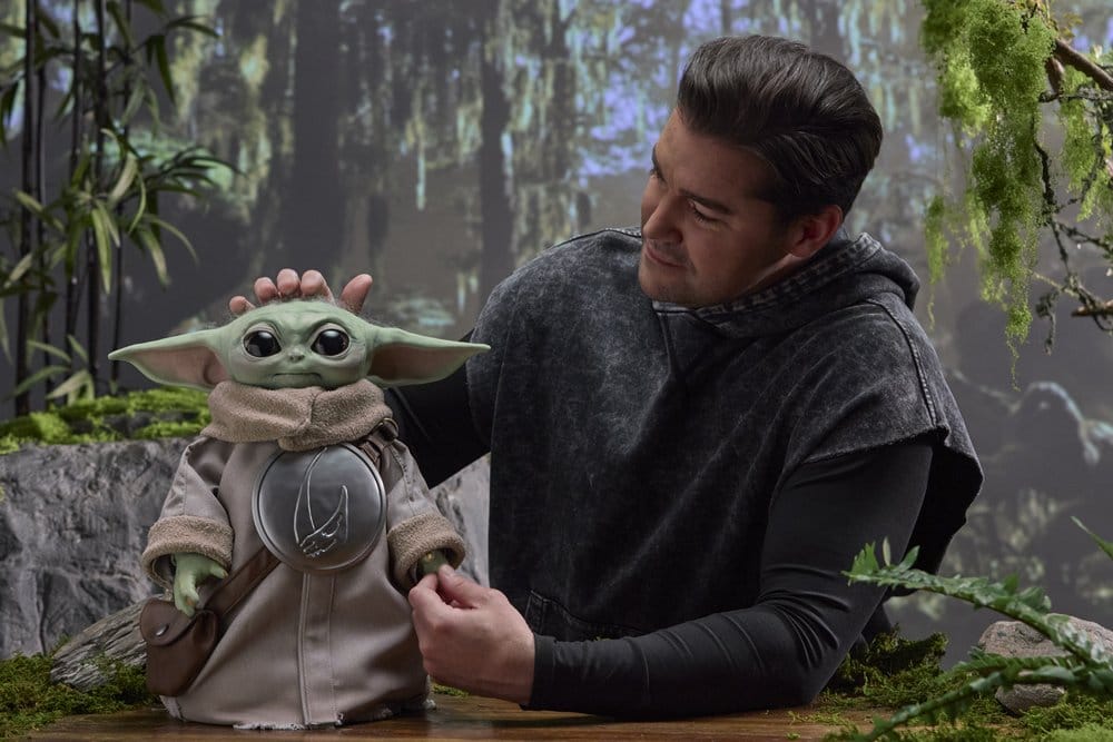 Figurine animatronique Star Wars Ultimate Grogu Special Edition de 37 cm, figurine detailed de Hasbro, personnage de la saga.