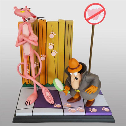 La Panthère rose (film, 1963) statuette Pink Panther & The Inspector 41 cm - Toys Legacy Collection