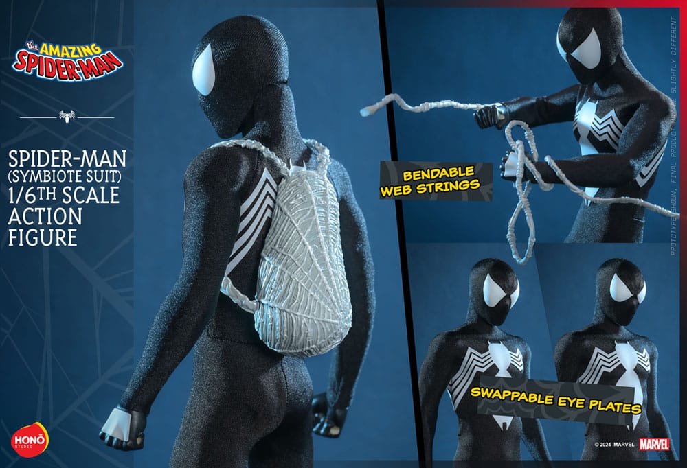 The Amazing Spider-Man figurine 1/6 Spider-Man (Symbiote Suit) 30 cm - Toys Legacy Collection