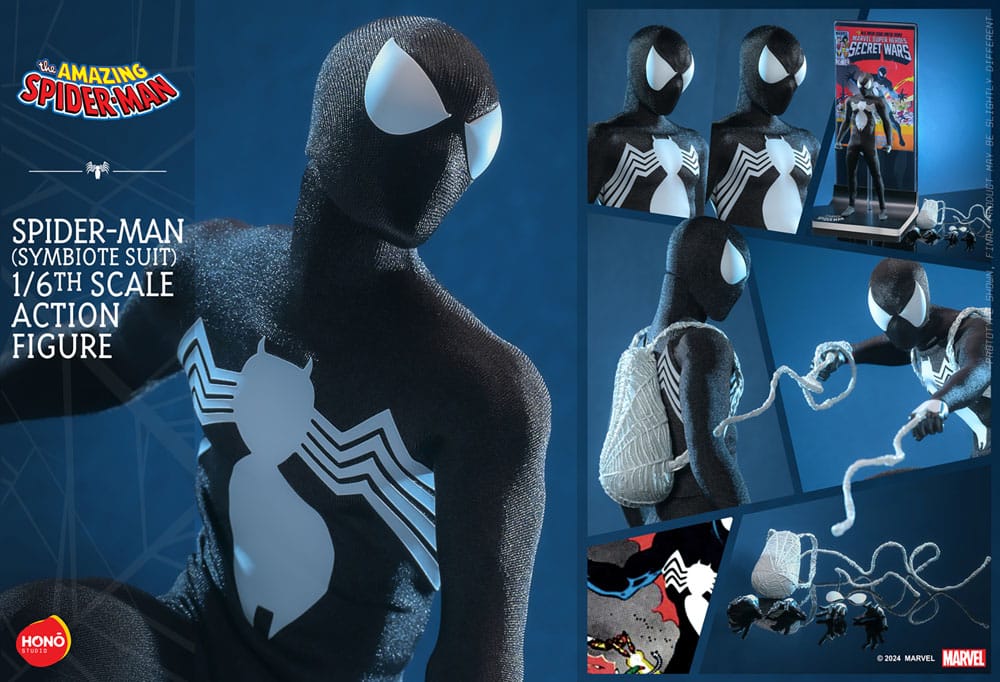 The Amazing Spider-Man figurine 1/6 Spider-Man (Symbiote Suit) 30 cm - Toys Legacy Collection