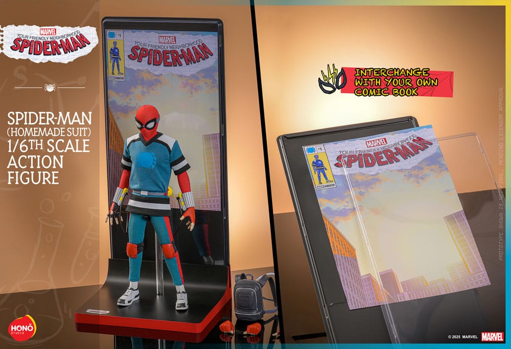 Votre fidèle serviteur Spider-Man figurine 1/6 Spider-Man (Homemade Suit) 29 cm