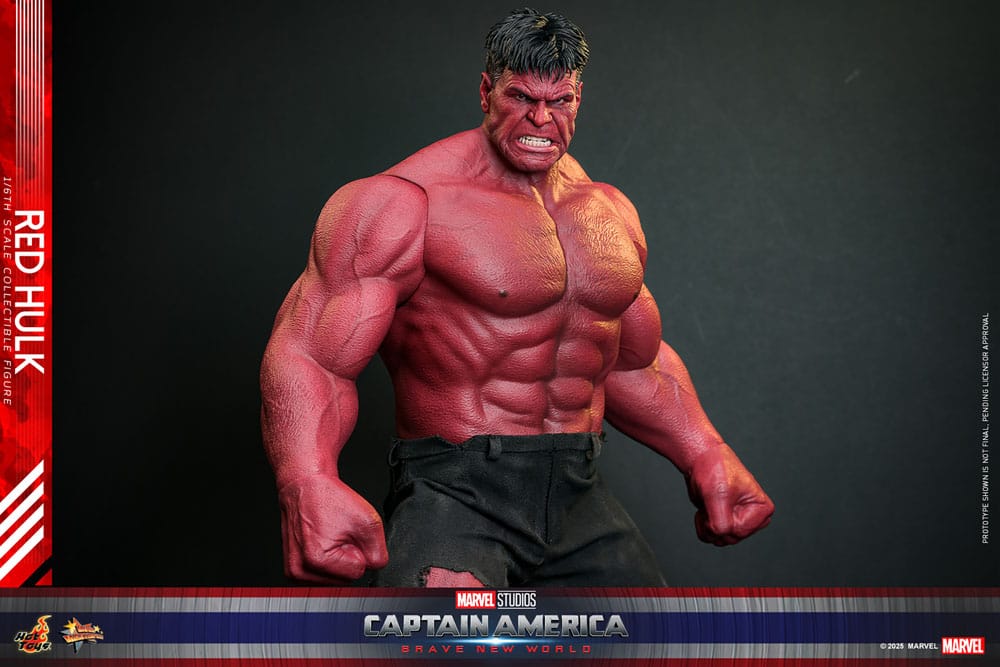 Captain America: Brave New World figurine Movie Masterpiece 1/6 Hulk Red Hulk 47 cm