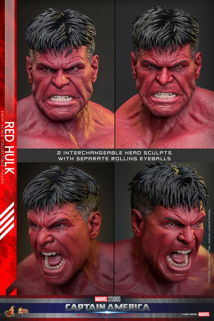 Captain America: Brave New World figurine Movie Masterpiece 1/6 Hulk Red Hulk 47 cm