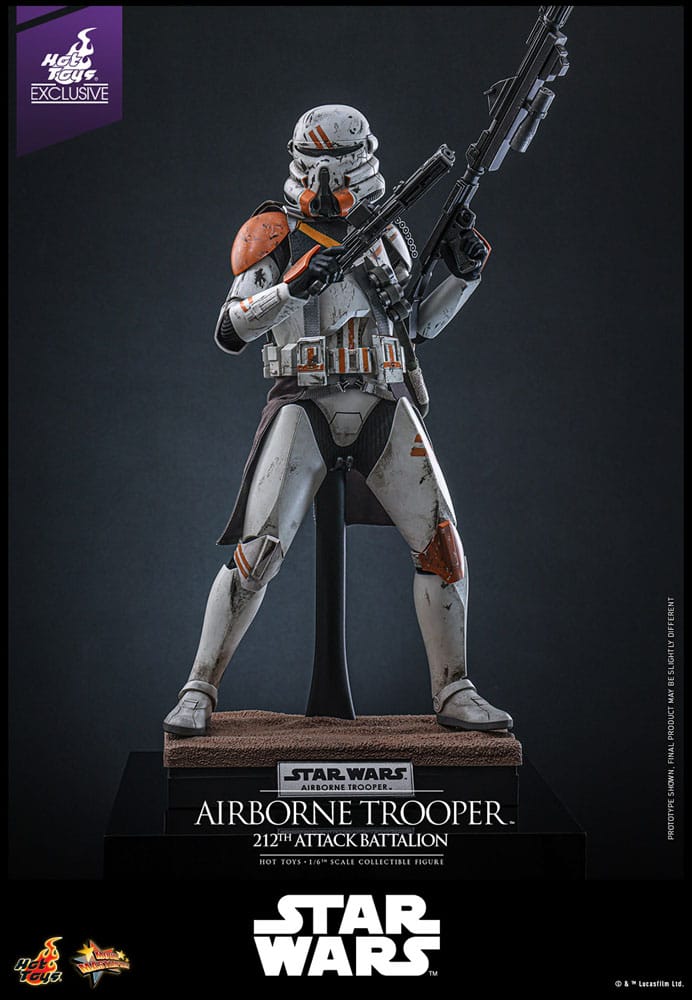 Star Wars, épisode III : La Revanche des Sith figurine 1/6 Airborne Trooper (212th Attack Battalion) 30 cm - Toys Legacy Collection