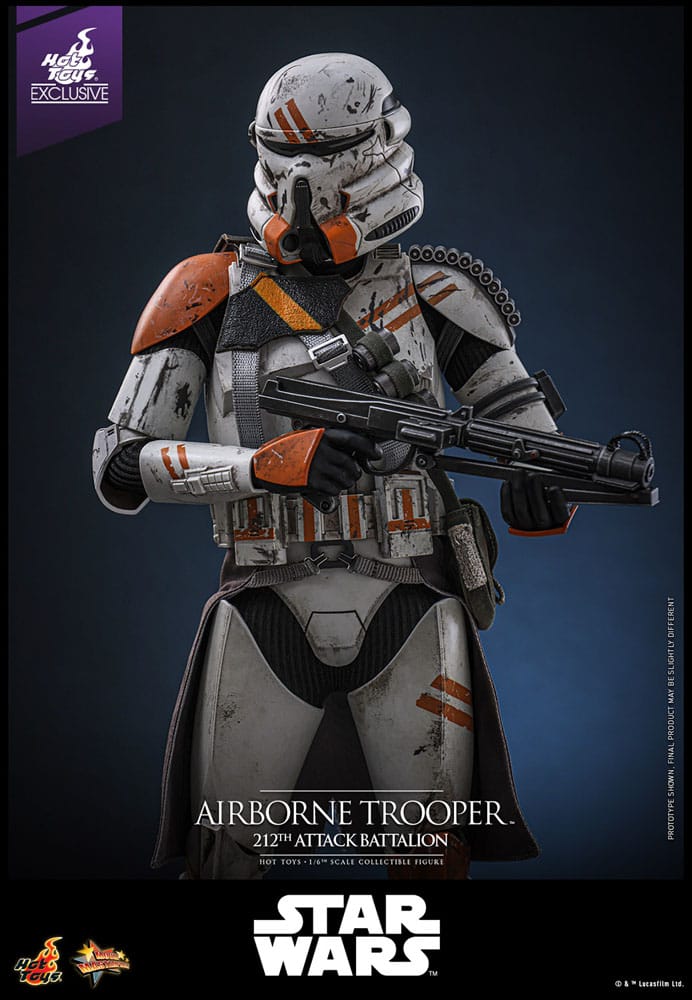 Star Wars, épisode III : La Revanche des Sith figurine 1/6 Airborne Trooper (212th Attack Battalion) 30 cm - Toys Legacy Collection
