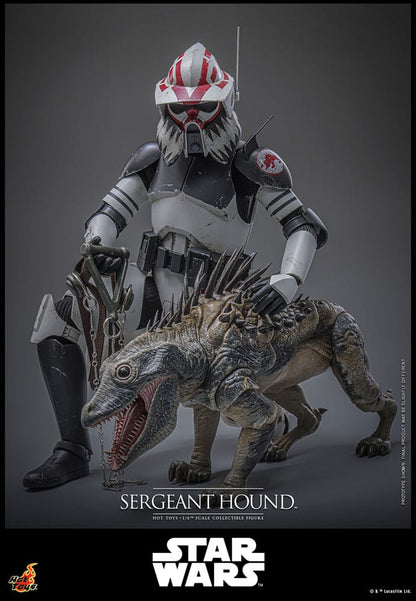 Star Wars: The Clone Wars figurine 1/6 Sergeant Hound 30 cm - Toys Legacy Collection
