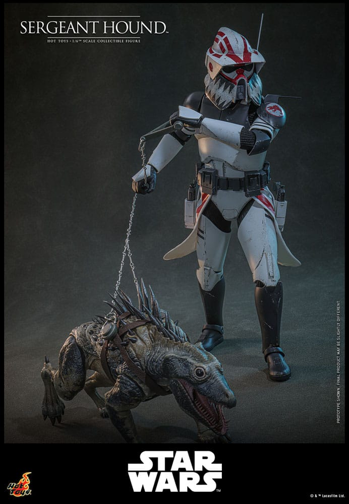 Star Wars: The Clone Wars figurine 1/6 Sergeant Hound 30 cm - Toys Legacy Collection