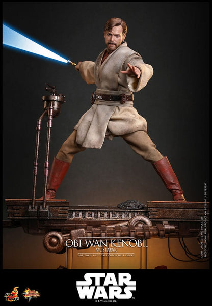 Star Wars, épisode III : La Revanche des Sith figurine Movie Masterpiece 1/6 Obi-Wan Kenobi (Mustafar) 31 cm - Toys Legacy Collection