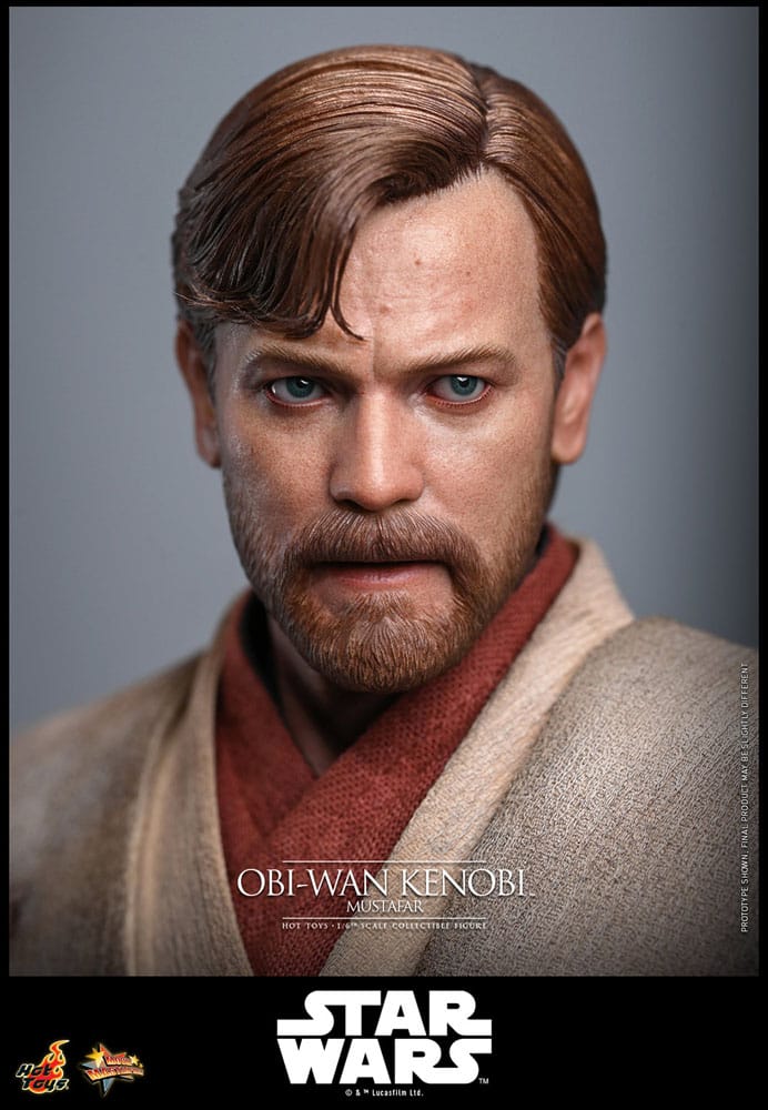 Star Wars, épisode III : La Revanche des Sith figurine Movie Masterpiece 1/6 Obi-Wan Kenobi (Mustafar) 31 cm - Toys Legacy Collection