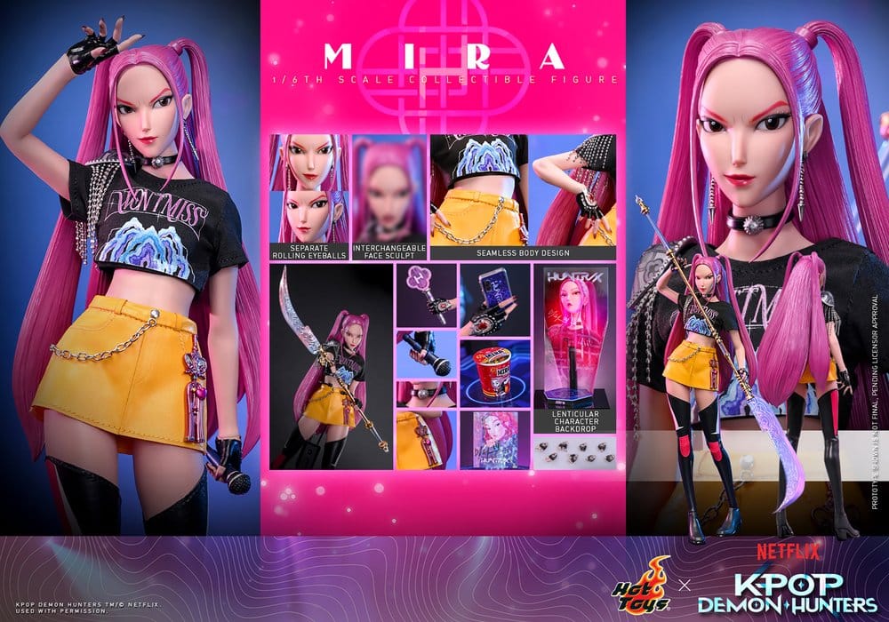 KPop Demon Hunters figurine 1/6 Mira 28 cm - Toys Legacy Collection