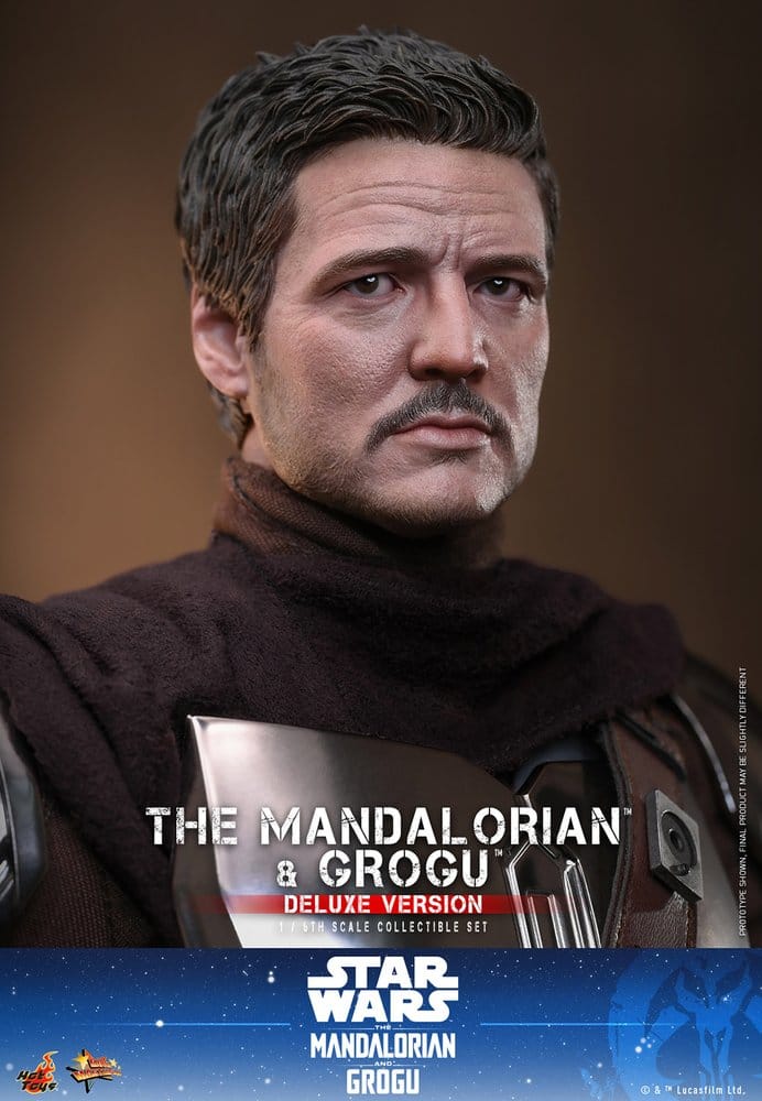Star Wars: The Mandalorian & Grogu Movie Masterpiece figurine 1/6 The Mandalorian and Grogu (Deluxe Version) 31 cm - Toys Legacy Collection