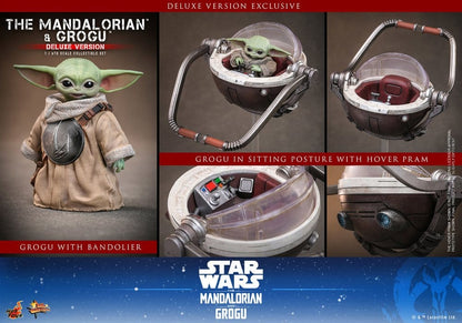 Star Wars: The Mandalorian & Grogu Movie Masterpiece figurine 1/6 The Mandalorian and Grogu (Deluxe Version) 31 cm - Toys Legacy Collection