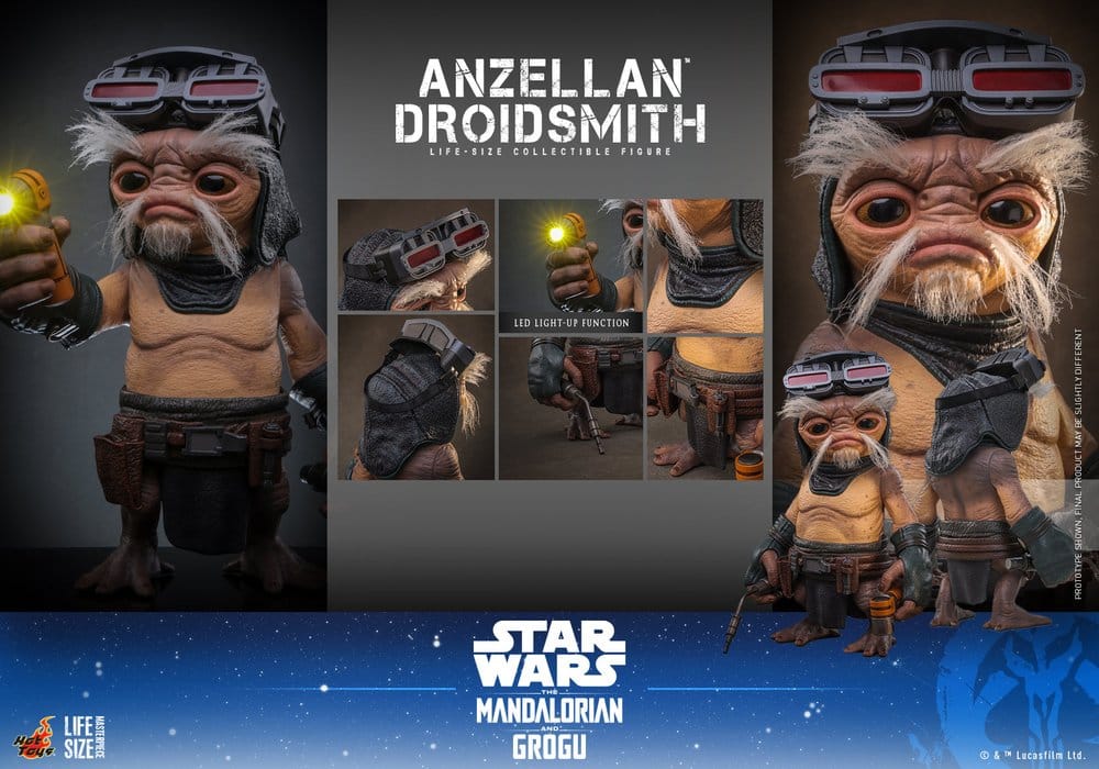 Star Wars: figurine taille réelle Anzellan Droidsmith 27 cm - Toys Legacy Collection