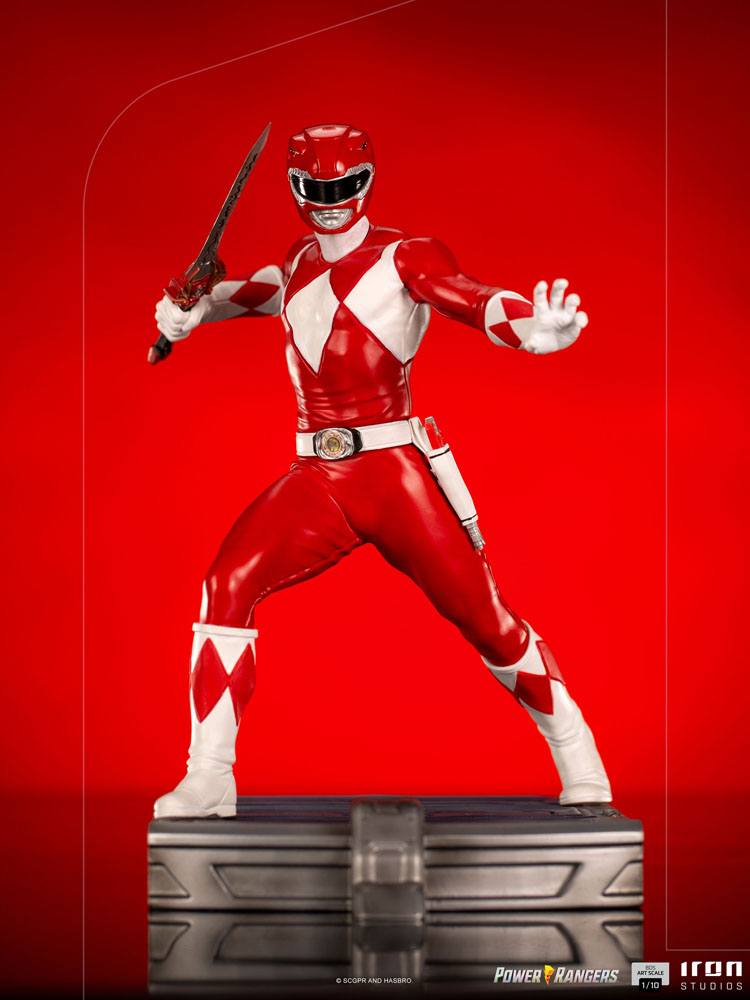 Power Rangers statuette 1/10 BDS Art Scale Red Ranger - Toys Legacy Collection