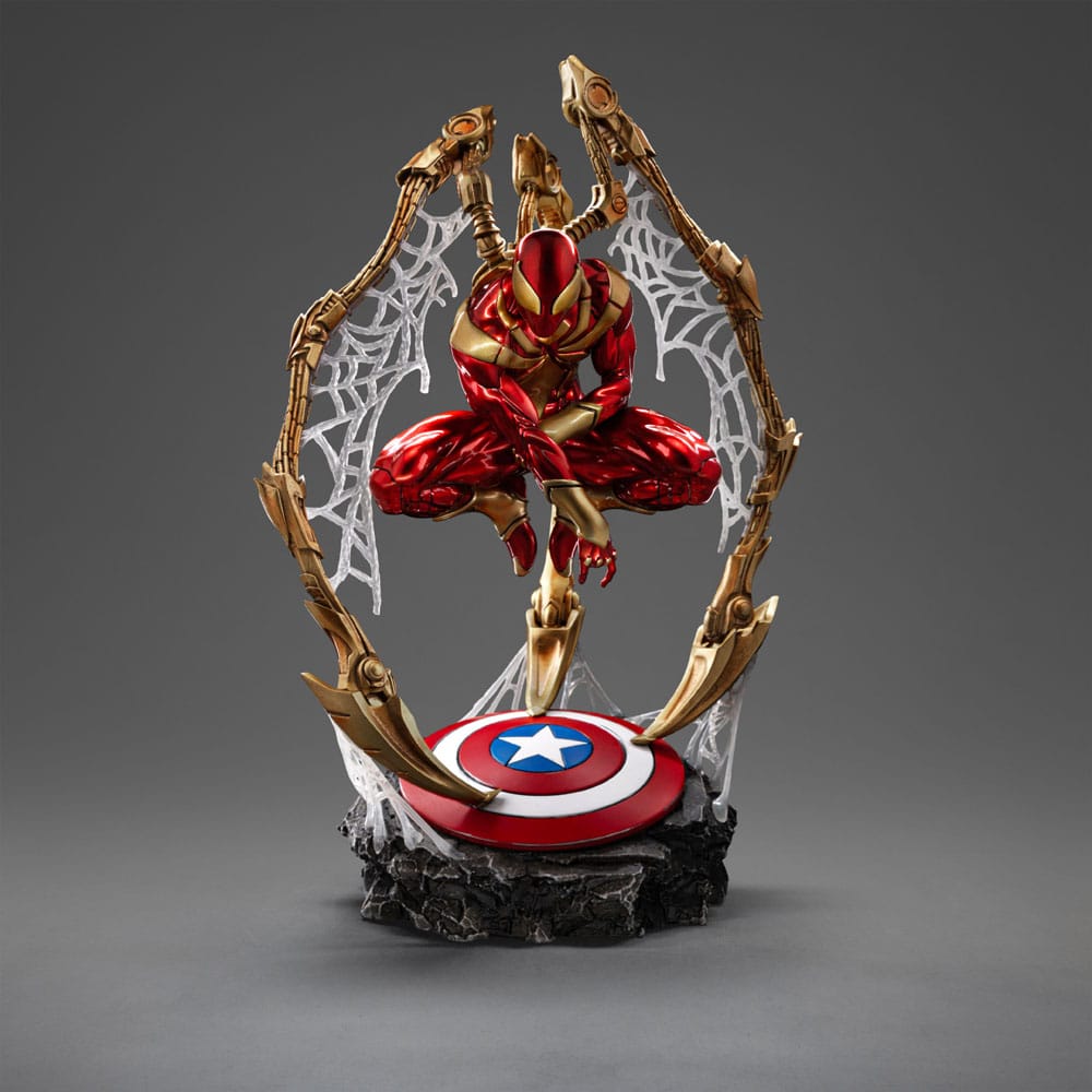 Marvel statuette Art Scale Deluxe 1/10 Spider-man Iron Armor Comics (CCXP Exclusive 2024) 24 cm - Toys Legacy Collection