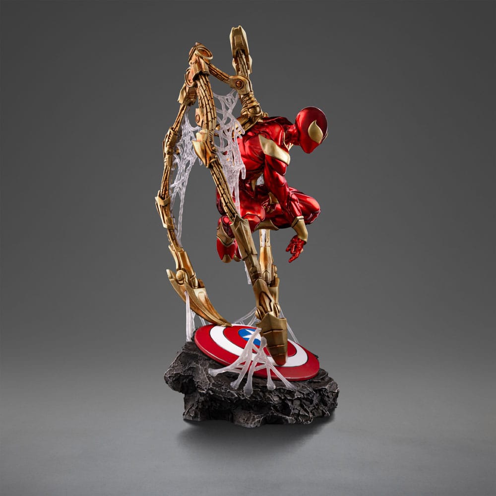Marvel statuette Art Scale Deluxe 1/10 Spider-man Iron Armor Comics (CCXP Exclusive 2024) 24 cm - Toys Legacy Collection