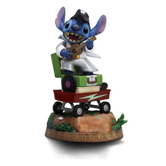 Lilo & Stitch statuette 1/10 Art Scale Stitch King of Rock 17 cm - Toys Legacy Collection