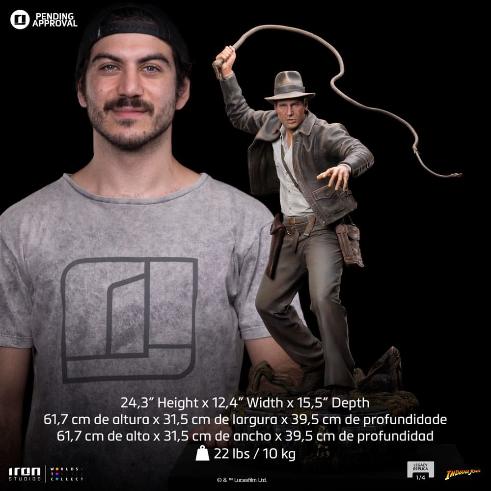 Indiana Jones statuette Legacy Replica 1/4 Indiana Jones 61 cm - Toys Legacy Collection
