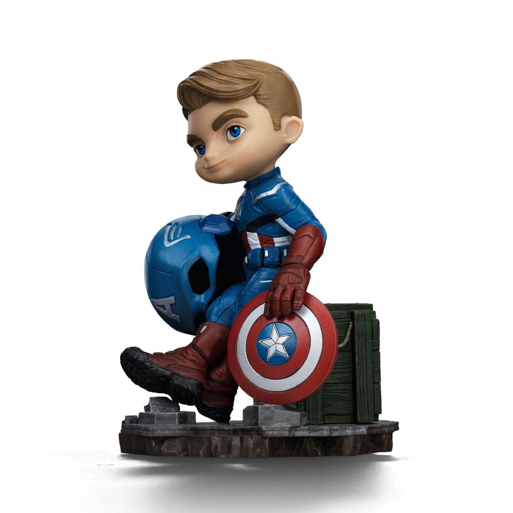 Avengers Infinity Saga figurine Mini Co. PVC Captain America 14 cm