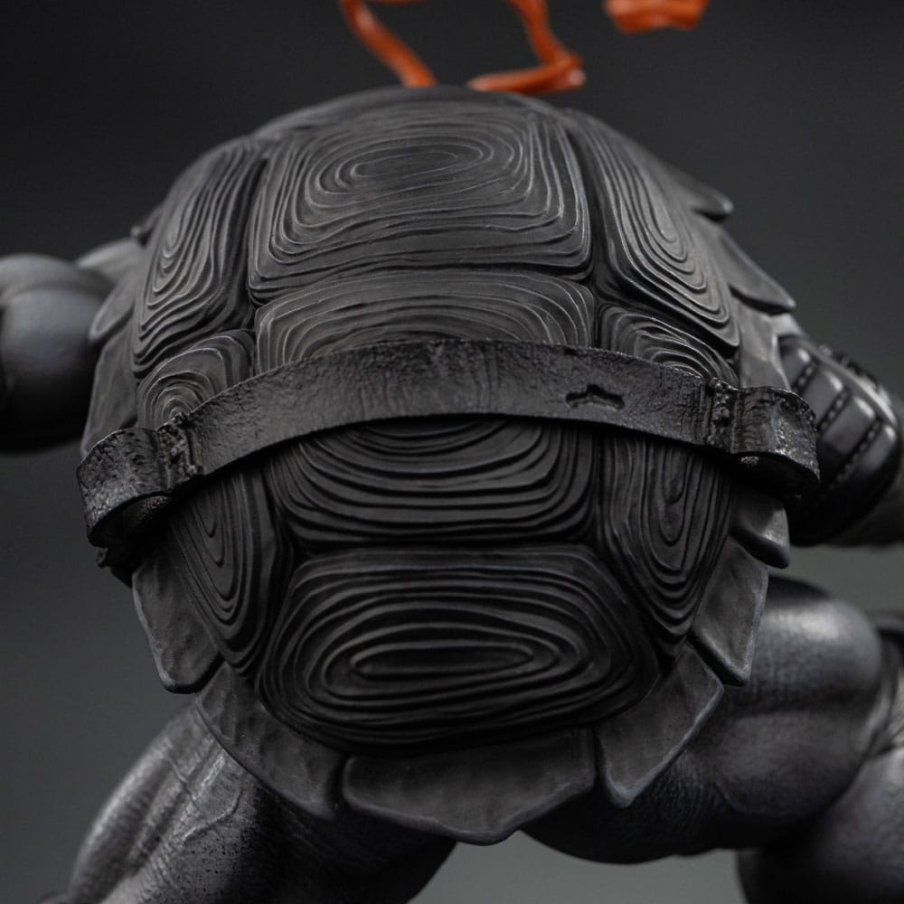 Tortues Ninja statuette 1/10 Art Scale Michelangelo Black and White Variant 26 cm - Toys Legacy Collection