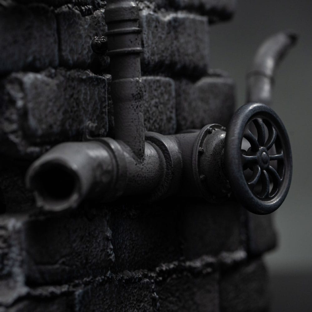 Tortues Ninja statuette 1/10 Art Scale Michelangelo Black and White Variant 26 cm - Toys Legacy Collection