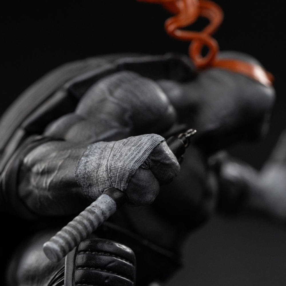 Tortues Ninja statuette 1/10 Art Scale Michelangelo Black and White Variant 26 cm - Toys Legacy Collection