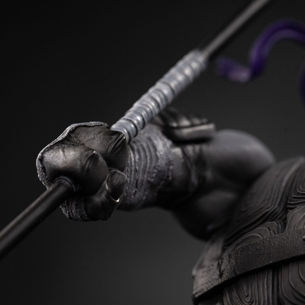 Tortues Ninja statuette 1/10 Art Scale Donatello Black and White Variant 26 cm - Toys Legacy Collection