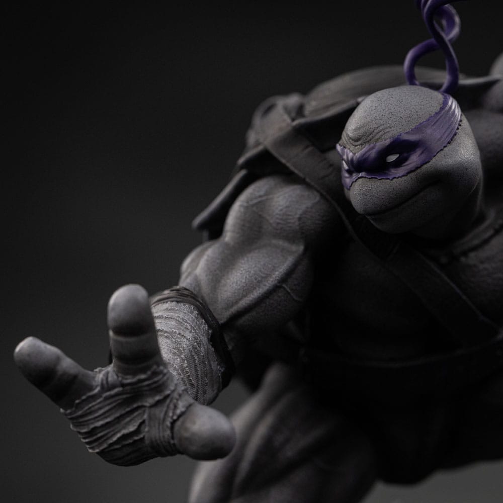 Tortues Ninja statuette 1/10 Art Scale Donatello Black and White Variant 26 cm - Toys Legacy Collection