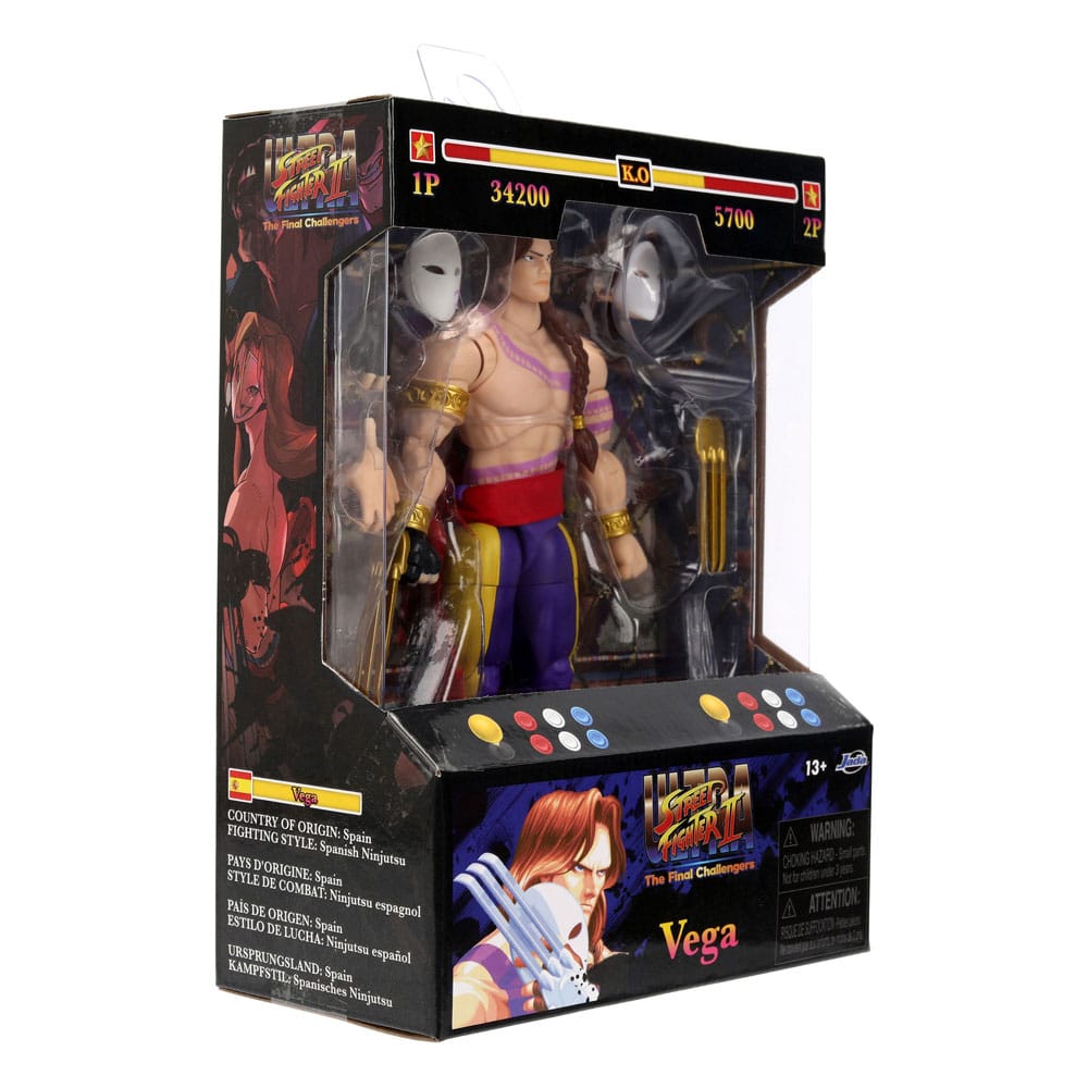 Ultra Street Fighter II: The Final Challengers figurine 1/12 Vega 15 cm - Toys Legacy Collection