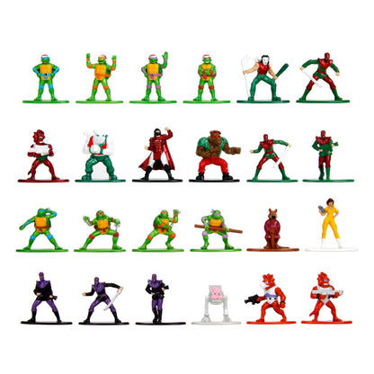 Tortues Ninja calendrier de l'avent figurines Diecast Nano Metalfigs Holiday 2024 - Toys Legacy Collection