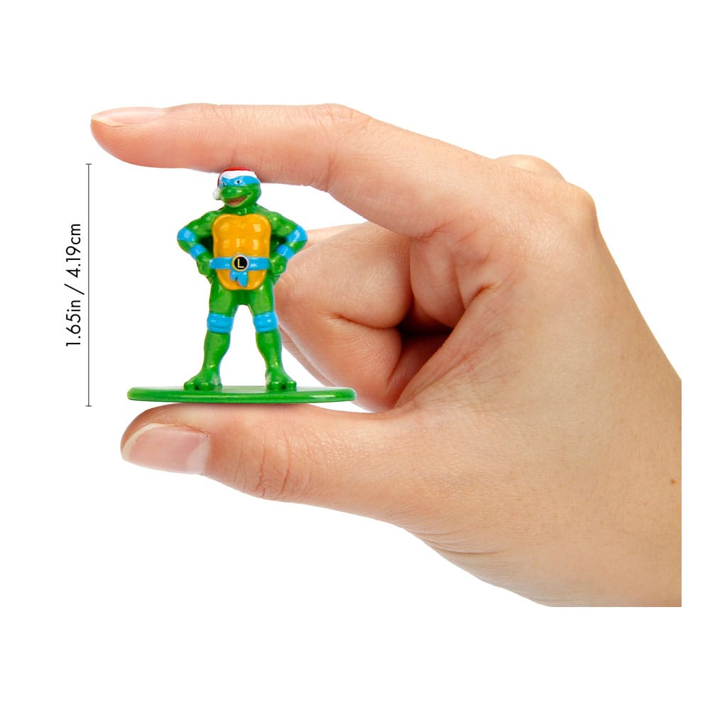 Tortues Ninja calendrier de l'avent figurines Diecast Nano Metalfigs Holiday 2024 - Toys Legacy Collection