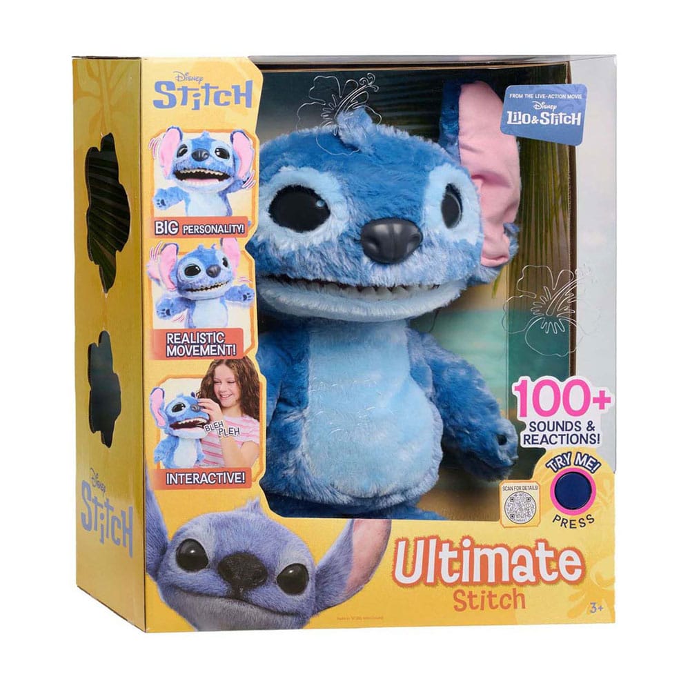 Lilo & Stitch Peluche interactive Ultimate Stitch 43 cm