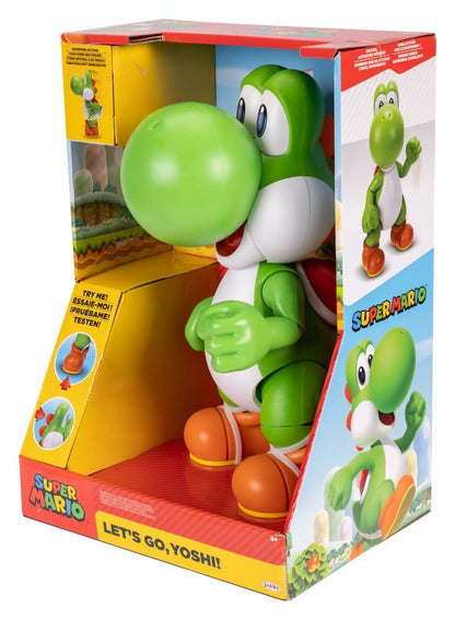 World of Nintendo figurine parlante Let's Go! Yoshi! 36 cm