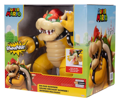 Super Mario figurine Big Bad Bowser 30 cm - Toys Legacy Collection