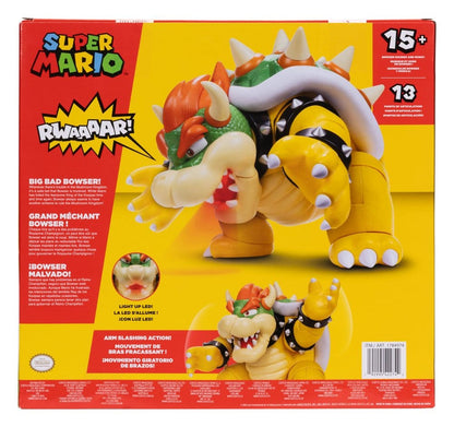 Super Mario figurine Big Bad Bowser 30 cm - Toys Legacy Collection