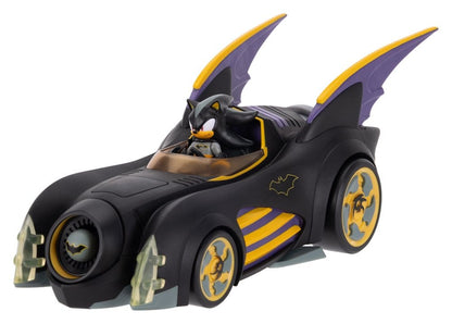 DC x Sonic - The Hedgehog figurine avec véhicule Shadow Batman & Batmobile