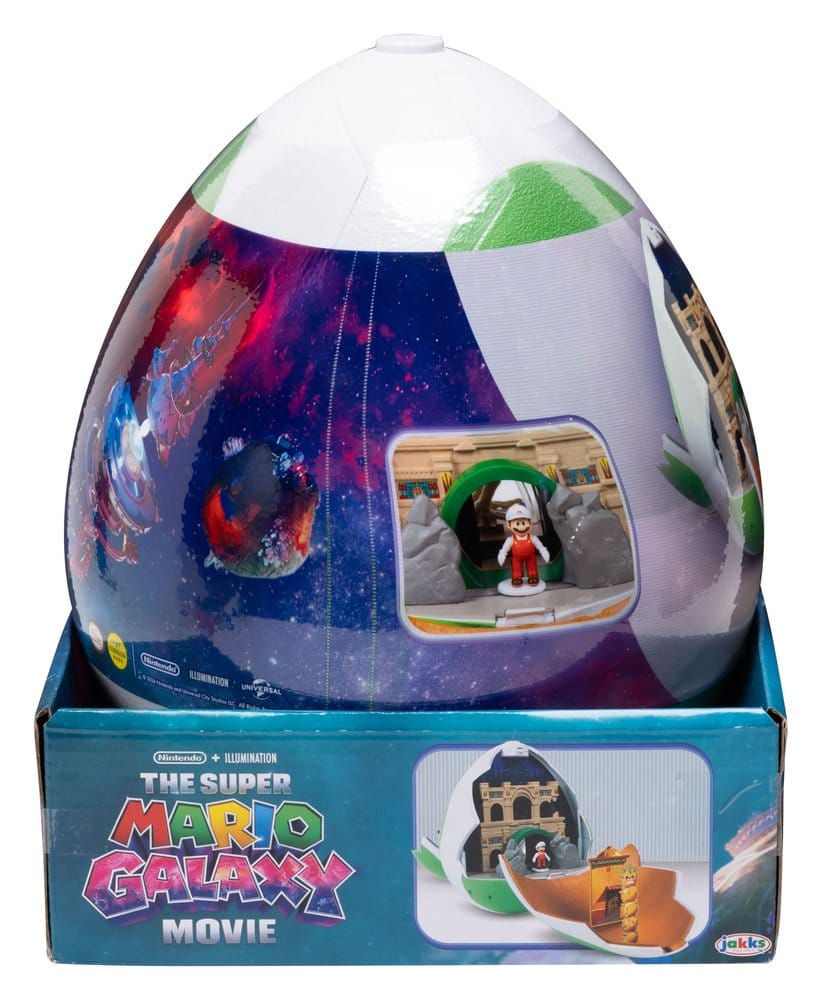 Super Mario Galaxy, le film Playset avec 2 minifigurines Oeuf de Yoshi - Toys Legacy Collection