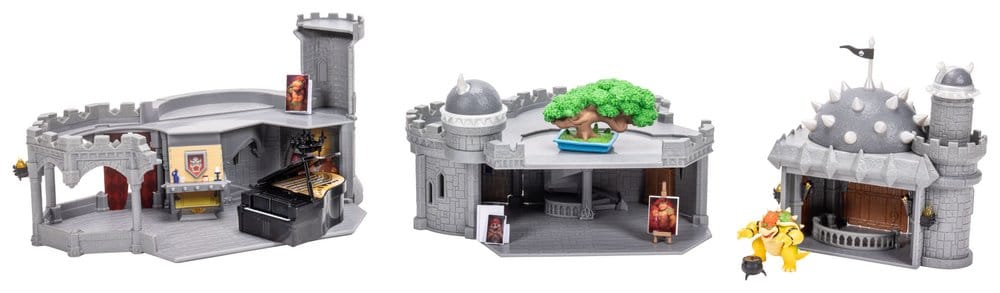Super Mario Galaxy, le film Playset Deluxe avec 1 minifigurine Château de Bowser - Toys Legacy Collection