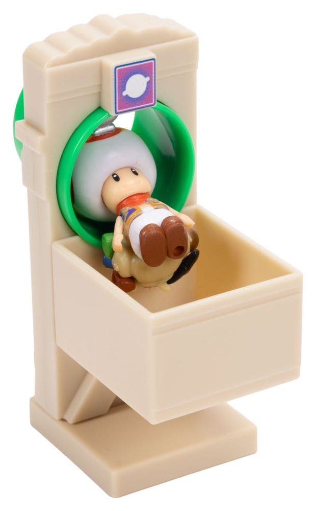 Super Mario Galaxy, le film diorama avec 2 minifigurines Galaxie du Portail - Toys Legacy Collection